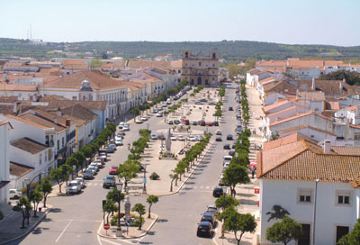Plaza de la República, Vila Viçosa.